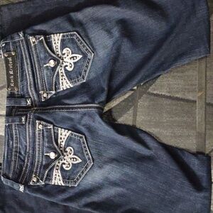 Rock Revival Size 26 Sora Skinny jeans 32 1/2 Inseam